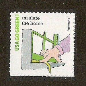 US 4524l Go Green Insulate the Home F single MNH 2011