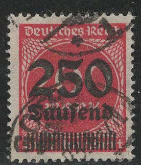 Germany Reich Scott # 256, used