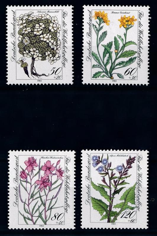 [67617] Germany 1983 Flora Flowers Blumen  MNH