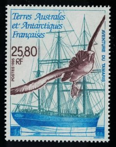 FSAT TAAF Tagged Grey-headed Albatross Bird Ship 1995 MNH SG#343 MI#338