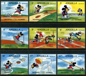 Anguilla 559a-568a, MNH, Walt Disney characters 1984 x10511