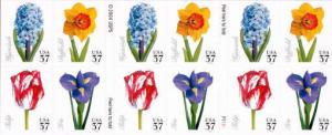 2005 37c Spring Flowers, Booklet of 20 Scott 3900-3903 Mint F/VF NH