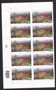 Scott #c138 Acadia National Park Half Sheet of 10 Airmail Stamps - MNH