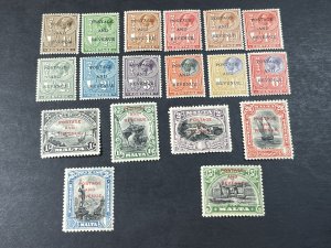 MALTA # 148-165---MINT/HINGED**(THINS & TONING)**---PART SET---1928