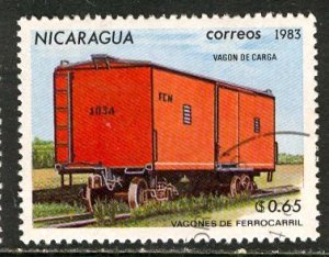 Nicaragua; 1983: Sc. # 1242: O/Used CTO Single Stamp