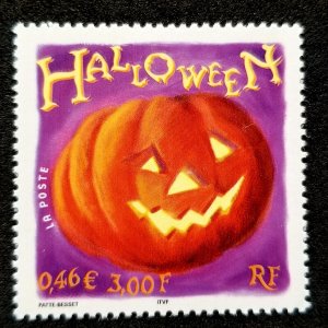 *FREE SHIP France Halloween 2001 Ghost Festival (stamp) MNH