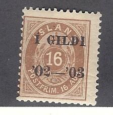 Iceland #55 (M) CV $30.00