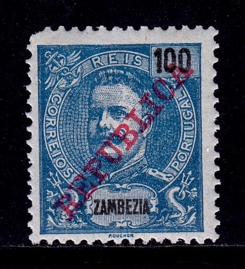 Zambezia - Scott #62 - MH - Perf crease UL corner - SCV $1.25