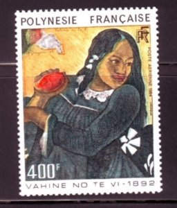 French Polynesia Sc C208 NH - 1992 - Art