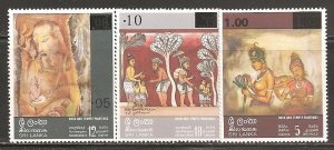 Sri Lanka SC 538-40 MNH