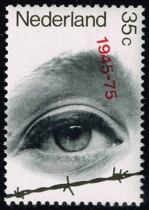 Netherlands #528 Eye Looking Over Barbed Wire; MNH (5Stars)