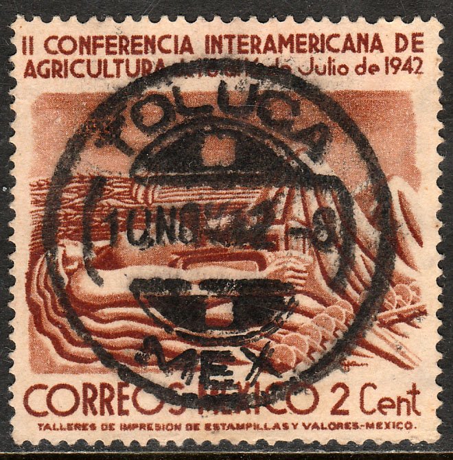 MEXICO 777, 2c Agricultural Conference. Used. F-VF. (737)