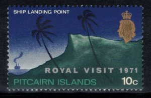 PITCAIRN ISLANDS 1971 Royal Visit; Scott 118; MNH