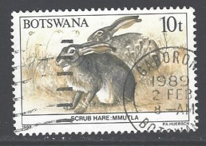 Botswana Sc # 411 used (BBC)