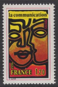 FRANCE SG2133 1976 COMMUNICATION MNH