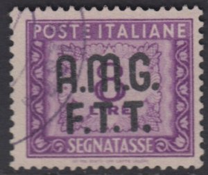 Italy Trieste A (AMG-FTT) - Segnatasse Sassone n.11 used cv 420$