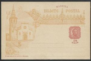 PORTUGAL MADEIRA  10R  postcard unused.....................................58484