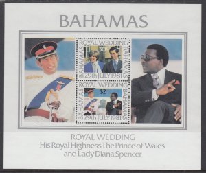 Bahamas 491a Souvenir Sheet MNH VF