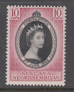 Malaya Negri Sembilan 63 MNH VF