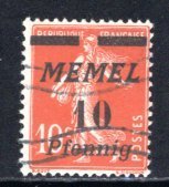 Memel  #51   Used  VF  CV $5.25  ....   3870024