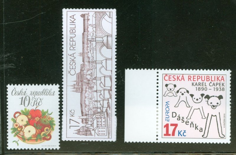 Czechoslovakia & Czech Republic #3404/3452  Multiple