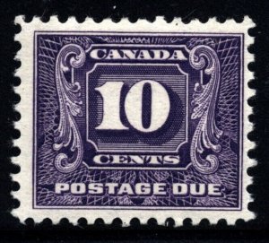 Canada Scott J10   Mint  lightly Hinged  VF Lovely