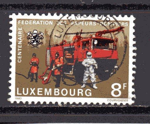 Luxembourg 687 used