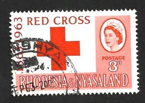 Rhodesia & Nyasaland 1963 - U - Scott #188