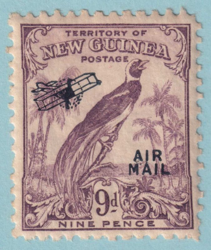 NEW GUINEA C38  AIRMAIL  MINT HINGED OG * NO FAULTS VERY FINE! - GLO