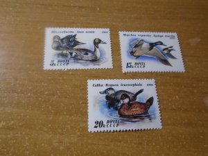 Russia  #  6009-11  MNH   Birds