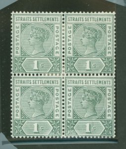 Straits Settlements #83 Unused Multiple