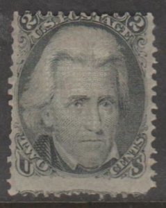 U.S. Scott #93 Jackson Stamp - Unused Single