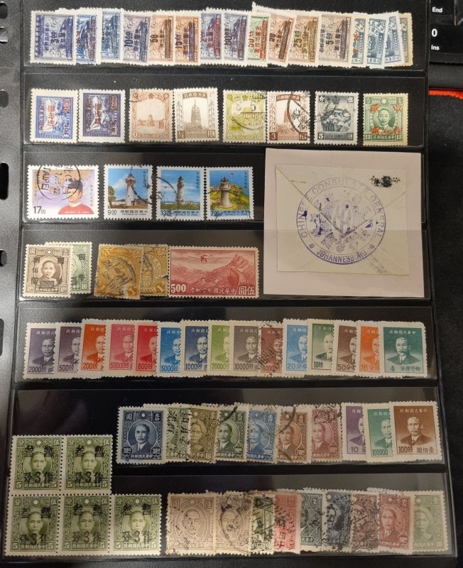 300+ china stamps huge old stamps collection postage due and more #531