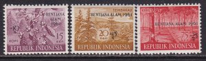 Indonesia (1961) #B132-4 MNH
