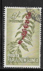 Papua & New Guinea #146 5sh Coffee (U) CV$2.10