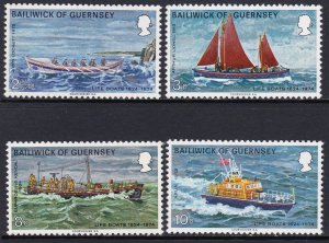 91-94 1974 Lifeboats MNH