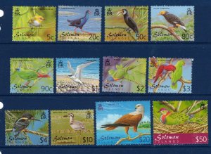 Solomon Isl. Sc 903-913A MNH Set of 2001 - Birds - HJ06