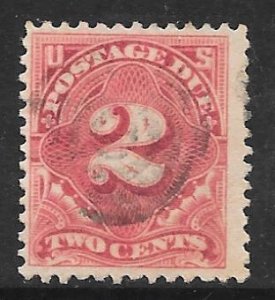 USA J32: 2c Numeral, single, used, F