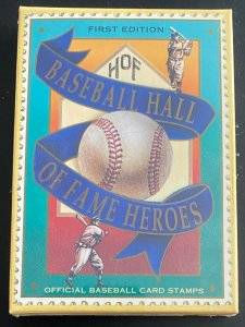 Hall of Fame Heroes Baseball Card Stamps