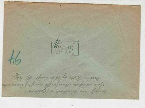 Germany 1953 Geldern Cancel Obligatory Tax Aid for Berlin Stamps Cover Ref 27322