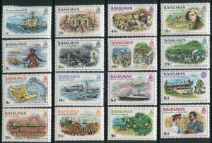 Bahamas 1980, Definitives 16v, MNH
