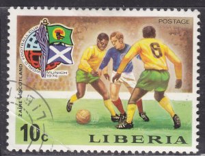 Liberia 678 World Cup Soccer 1974