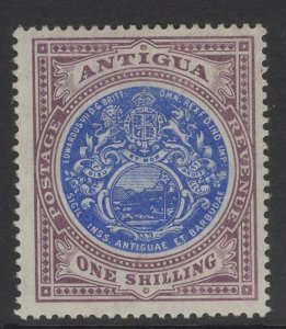 ANTIGUA SG37 1903 1/= BLUE & DULL PURPLE MTD MINT