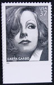 US #3943 MNH Single, Greta Garbo SCV $.75 