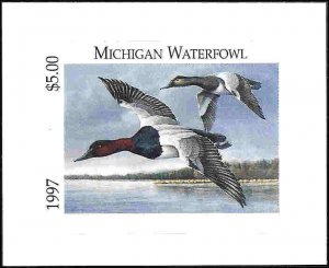 MI22 Mint,OG,NH... State Duck Stamp... SCV $20.00