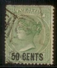 Mauritius 1878 SC# 57 Used L156