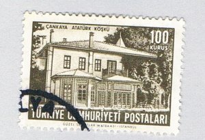 Turkey 1576 Used Ataturks home 1963 (BP74517)