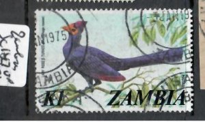 ZAMBIA K1  BIRD  SC 187    VFU P0713H