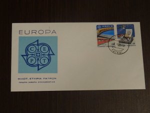 Greece 1988 Europa imperforate Unofficial FDC. VF