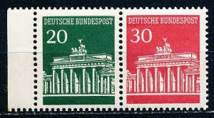 Germany #953b Horiz Pair from Booklet MNH